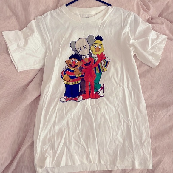 Uniqlo x KAWS Tops - Kaws collection Sesame Street tee